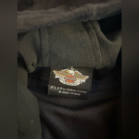 Harley-Davidson Black and Orange Performance Jacket - Picture 2 of 7